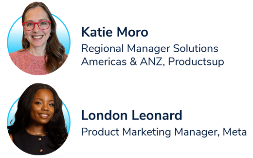 Katie Moro and London Leonard